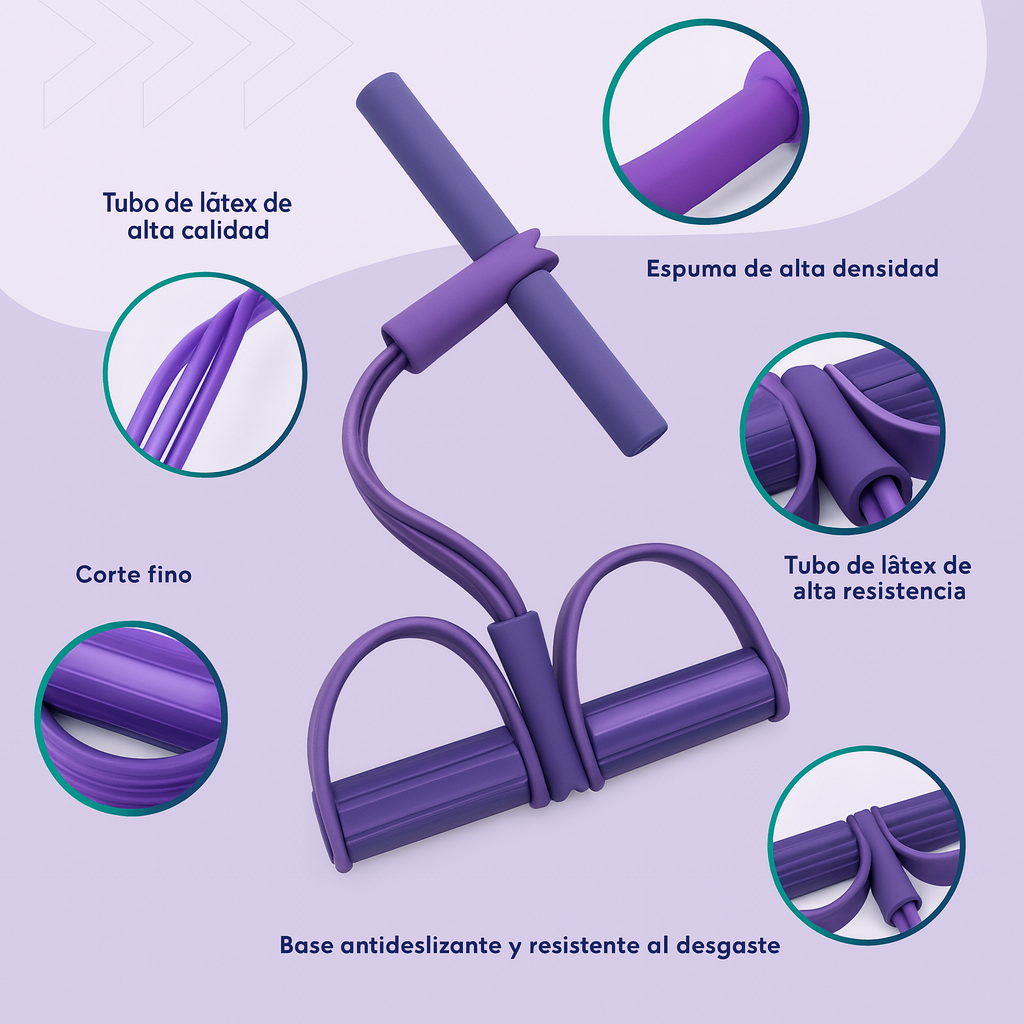 BANDA ELÁSTICA ÉLITE – POTENCIA TU SALUD Y TRANSFORMA TU CUERPO DESDE CASA